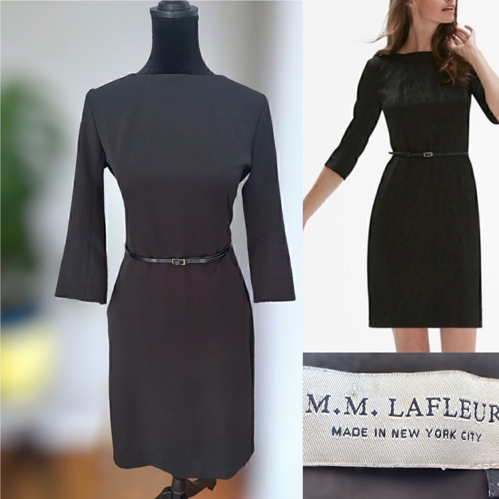 MM. LAFLEUR The Etsuko Dress with Belt - WonderTex size 8